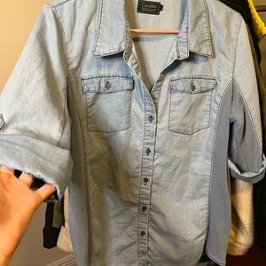Denim Button Up